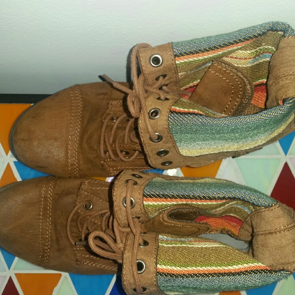 Brown boots